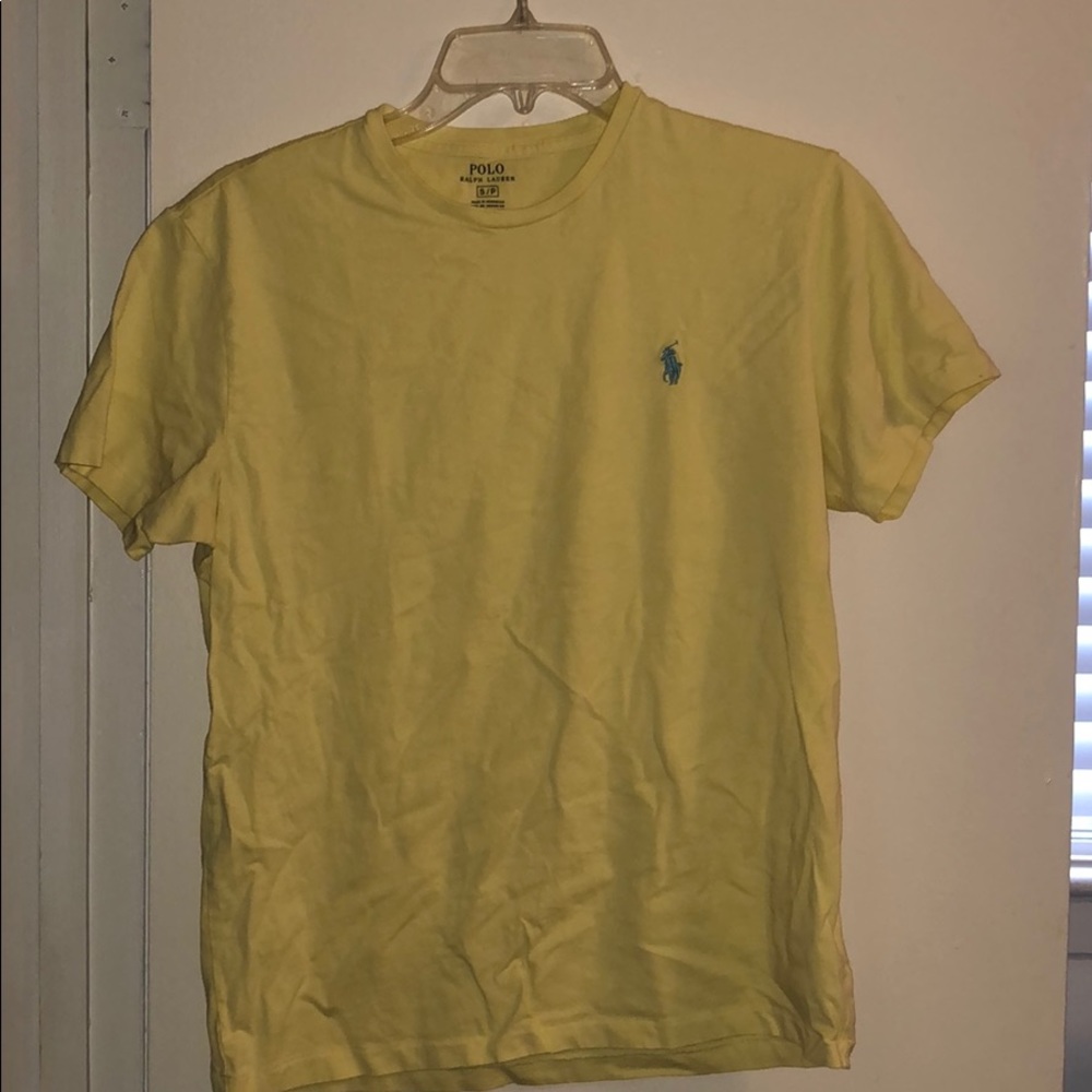 Yellow Ralph Lauren Polo shirt